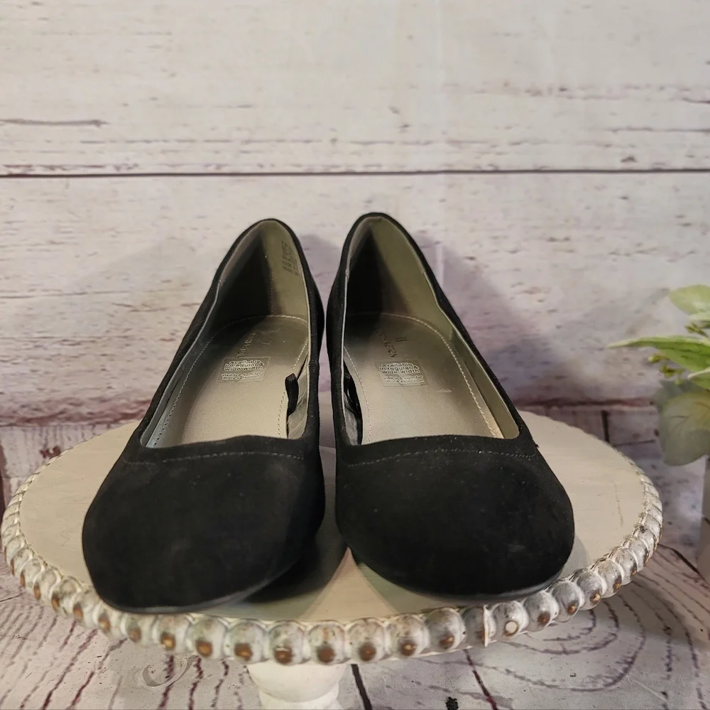 NWOT Worthinton LANA Black Women's Block Heel Pump Shoes Size 8.5